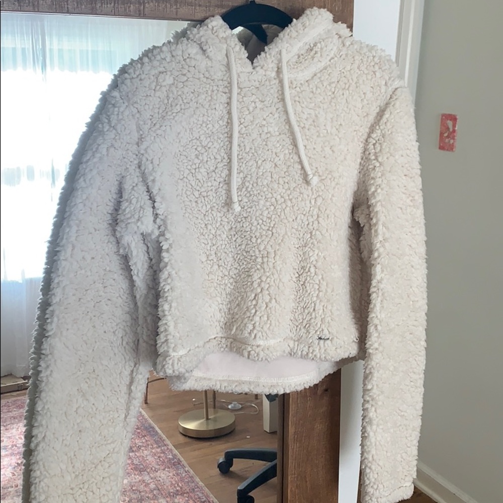 Fuzzy Teddy Bear Sweatshirt